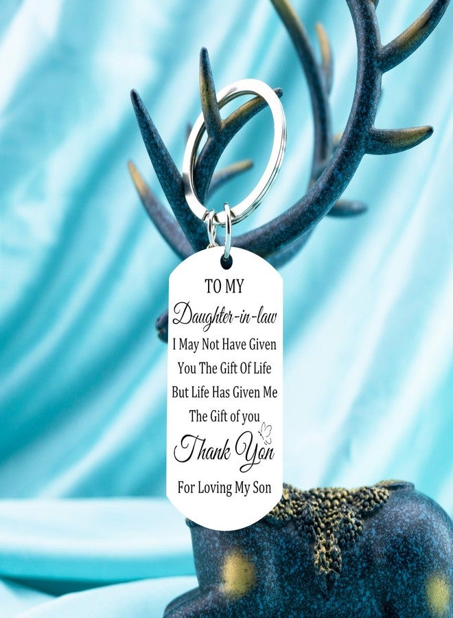 Aisity Daughter In Law Gifts Unique Birthday Gifts for Daughter In Law Birthday Wedding Anniversary Christmas Mothers Day Gift for Daughter-In-Law Keychain Ideas Stocking Stuffers For Women - Image 5
